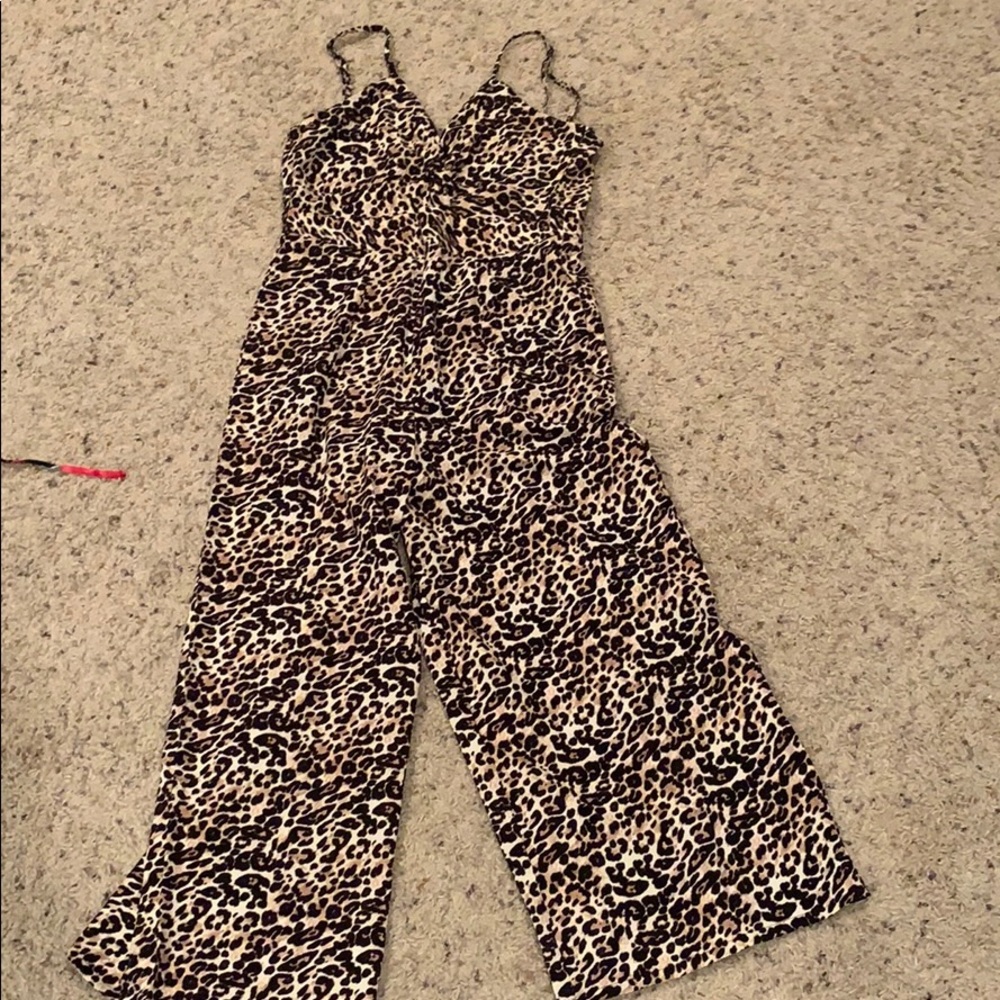 Cheetah jumpsuit